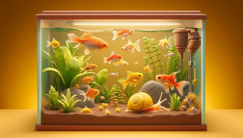 Ampulárias no aquário: como cuidar desses caracóis incríveis